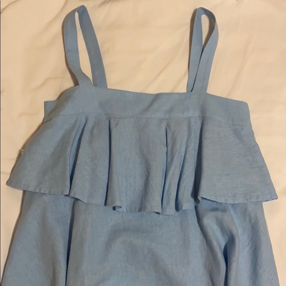 Ruffle tank top!!